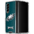 NFL Philadelphia Eagles Distressed Galaxy Z Fold4 5G Clear Case
