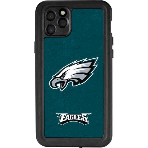 NFL Philadelphia Eagles Distressed iPhone 11 Pro Max Waterproof Case