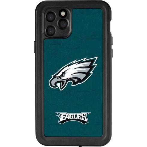NFL Philadelphia Eagles Distressed iPhone 11 Pro Waterproof Case