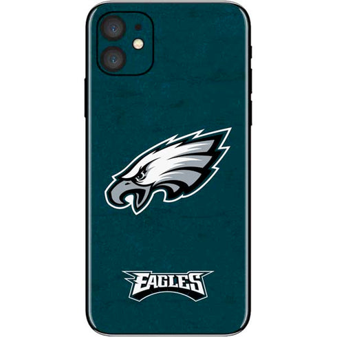 NFL Philadelphia Eagles Distressed iPhone 11 Skin