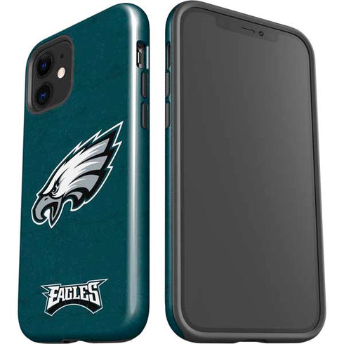 NFL Philadelphia Eagles Distressed iPhone 12 Impact Case