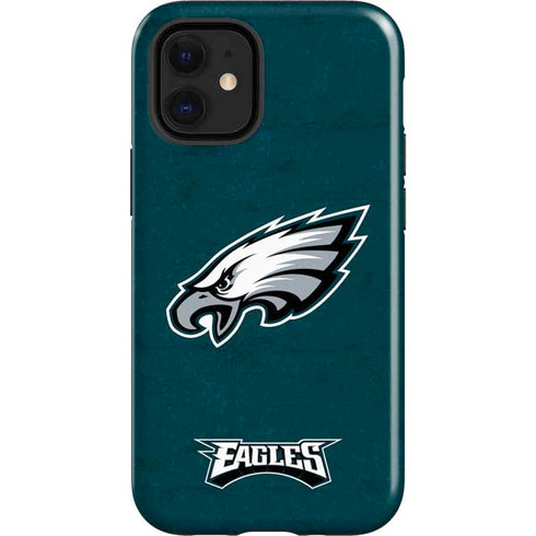 NFL Philadelphia Eagles Distressed iPhone 12 Mini Impact Case