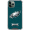 NFL Philadelphia Eagles Distressed iPhone 12 Pro Clear Case
