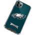 NFL Philadelphia Eagles Distressed iPhone 12 Pro Clear Case