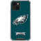 NFL Philadelphia Eagles Distressed iPhone 13 Clear Case