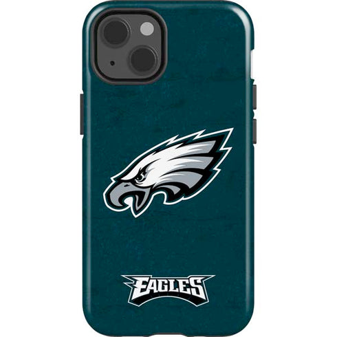 NFL Philadelphia Eagles Distressed iPhone 13 Impact Case