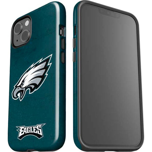 NFL Philadelphia Eagles Distressed iPhone 13 Impact Case