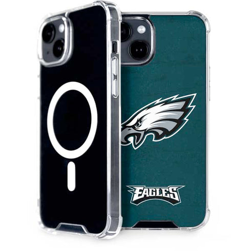 NFL Philadelphia Eagles Distressed iPhone 13 MagSafe Case