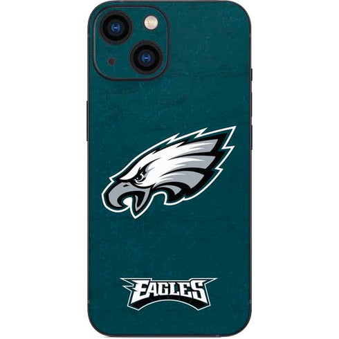 NFL Philadelphia Eagles Distressed iPhone 13 Mini Skin