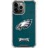 NFL Philadelphia Eagles Distressed iPhone 13 Pro Max Clear Case
