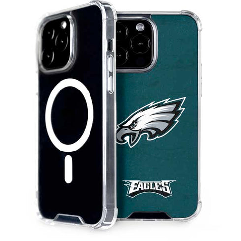 NFL Philadelphia Eagles Distressed iPhone 13 Pro Max MagSafe Case