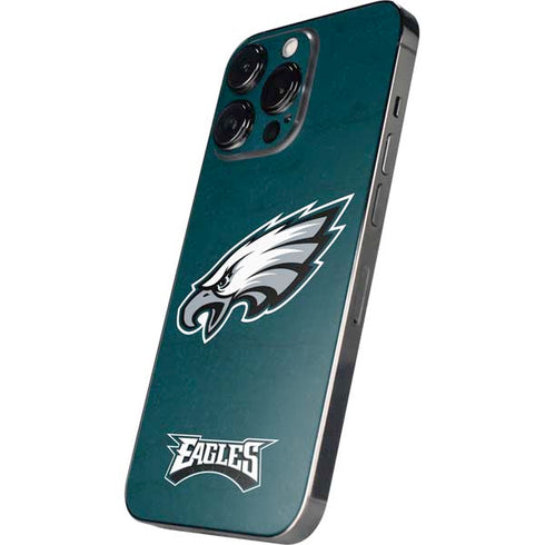 NFL Philadelphia Eagles Distressed iPhone 13 Pro Max Skin