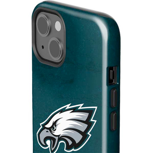NFL Philadelphia Eagles Distressed iPhone 15 Plus Impact Case