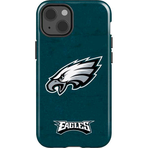 NFL Philadelphia Eagles Distressed iPhone 15 Impact Case