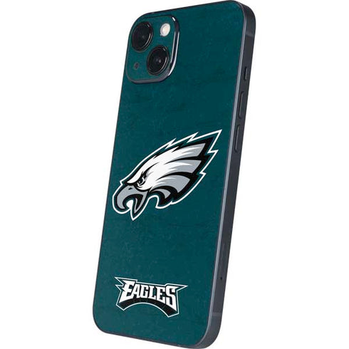 NFL Philadelphia Eagles Distressed iPhone 15 Plus Skin