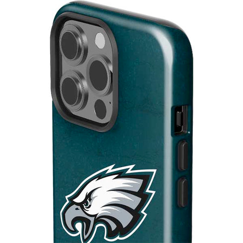 NFL Philadelphia Eagles Distressed iPhone 14 Pro Impact Case