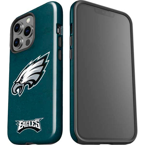 NFL Philadelphia Eagles Distressed iPhone 14 Pro Impact Case