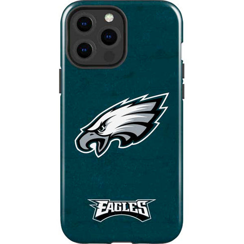 NFL Philadelphia Eagles Distressed iPhone 14 Pro Max Impact Case
