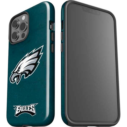 NFL Philadelphia Eagles Distressed iPhone 15 Pro Max Impact Case
