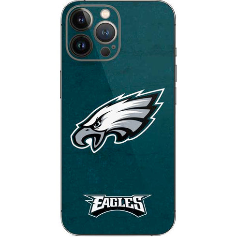 NFL Philadelphia Eagles Distressed iPhone 14 Pro Max Skin