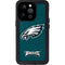 NFL Philadelphia Eagles Distressed iPhone 14 Pro Waterproof Case