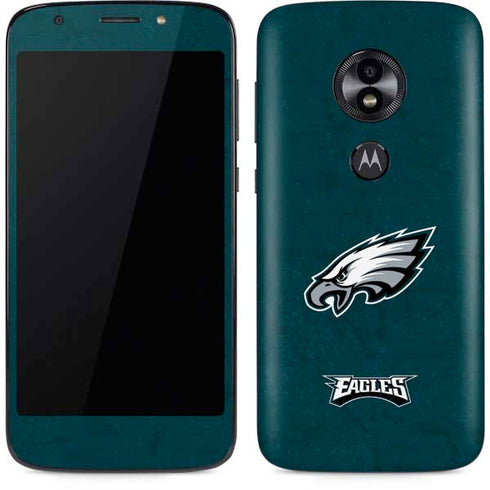 NFL Philadelphia Eagles Distressed Moto E5 Play Skin