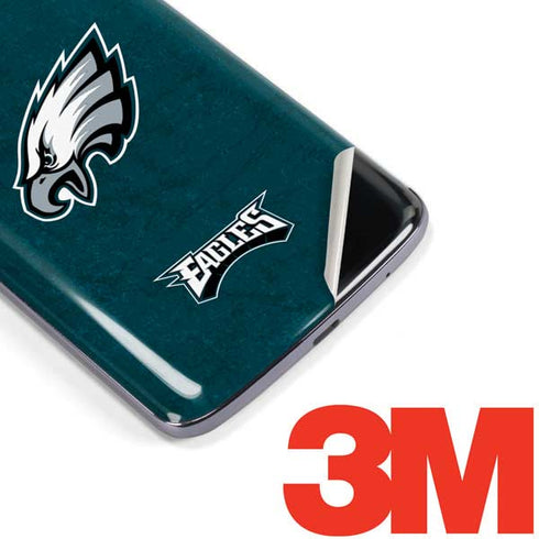 NFL Philadelphia Eagles Distressed Moto E5 Plus Skin