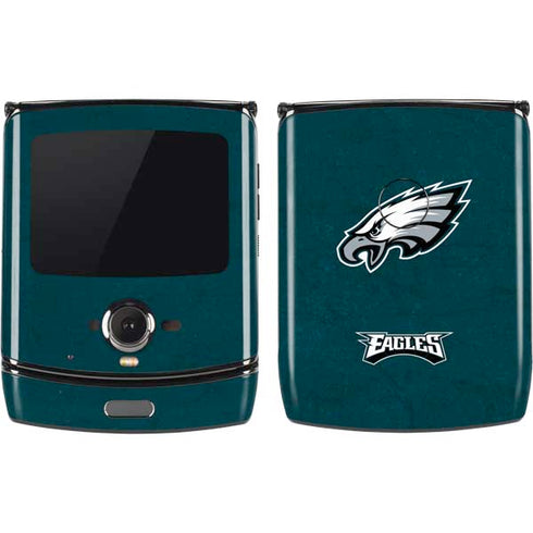 NFL Philadelphia Eagles Distressed Motorola RAZR Skin