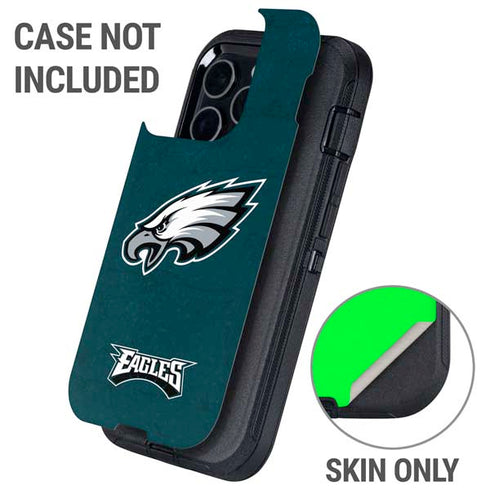 NFL Philadelphia Eagles Distressed Otterbox Defender iPhone Skin