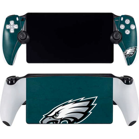 NFL Philadelphia Eagles Distressed PlayStation Portal Remote Player Skin
