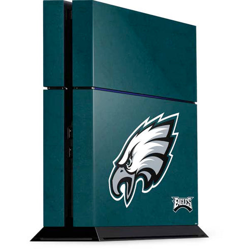 NFL Philadelphia Eagles Distressed PS4 Console Skin