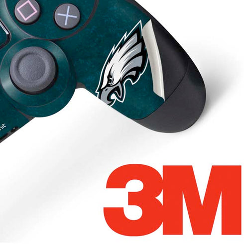 NFL Philadelphia Eagles Distressed PS4 Controller Skin