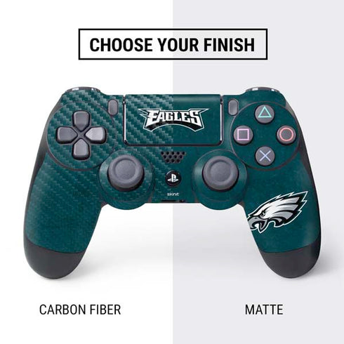 NFL Philadelphia Eagles Distressed PS4 Controller Skin