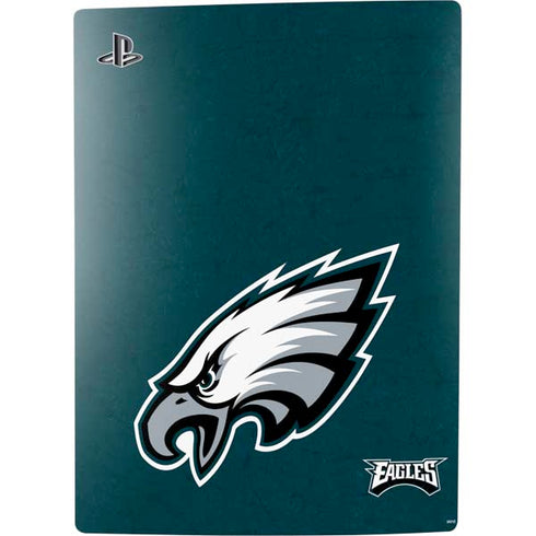 NFL Philadelphia Eagles Distressed PS5 Bundle Skin