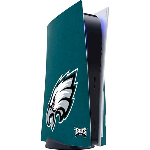 NFL Philadelphia Eagles Distressed PS5 Console Skin
