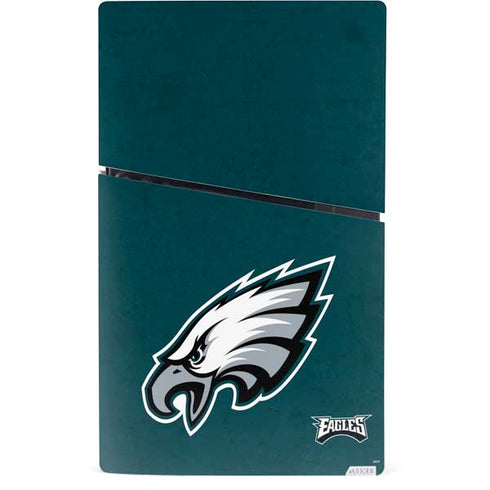 NFL Philadelphia Eagles Distressed PS5 Slim Digital Edition Bundle Skin