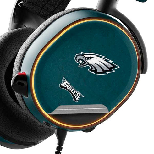 NFL Philadelphia Eagles Distressed SteelSeries Arctis 3 Skin