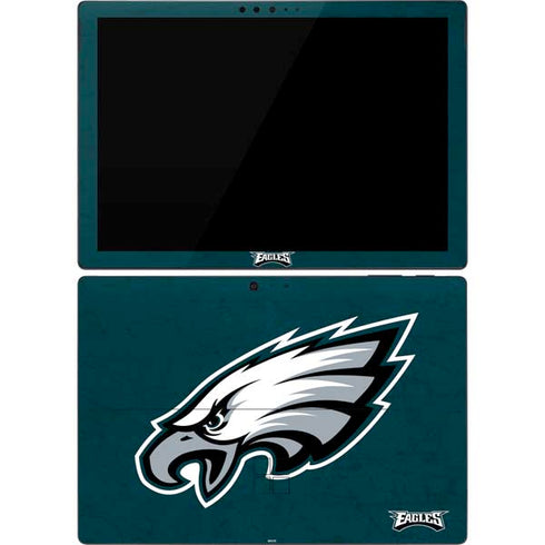 NFL Philadelphia Eagles Distressed Surface Pro 7 Skin