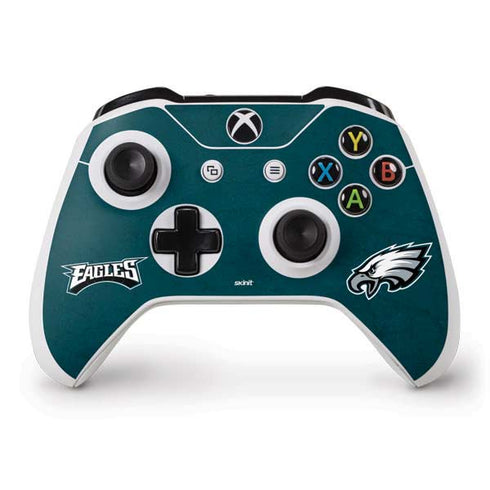 NFL Philadelphia Eagles Distressed Xbox One S Controller Skin