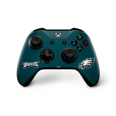 NFL Philadelphia Eagles Distressed Xbox One X Controller Skin