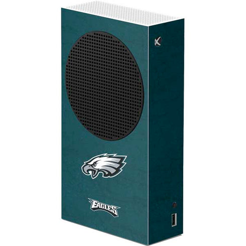 NFL Philadelphia Eagles Distressed Xbox Series S Console Skin