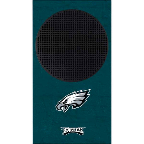 NFL Philadelphia Eagles Distressed Xbox Series S Console Skin
