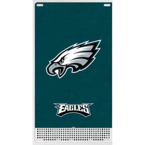 NFL Philadelphia Eagles Distressed Xbox Series S Console Skin