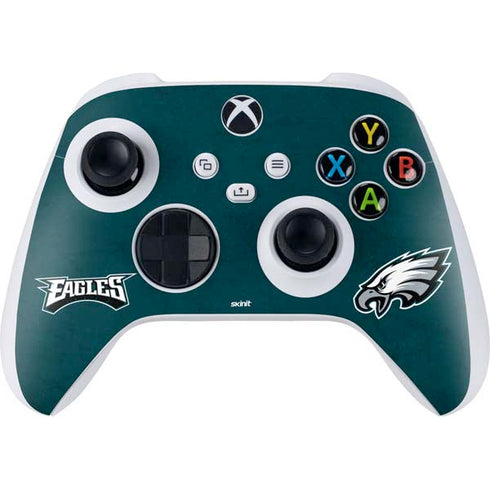 NFL Philadelphia Eagles Distressed Xbox Series S Controller Skin