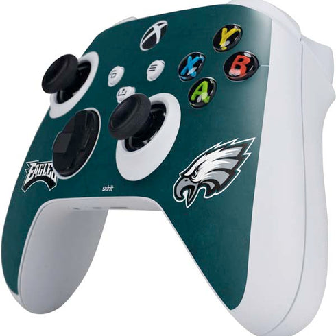 NFL Philadelphia Eagles Distressed Xbox Series S Controller Skin