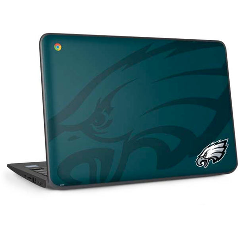NFL Philadelphia Eagles Double Vision HP Chromebook Skin