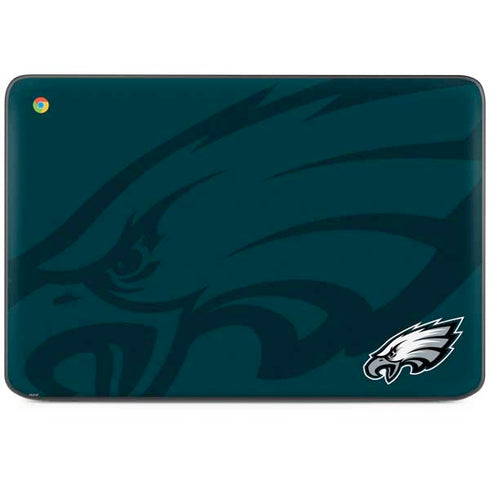 NFL Philadelphia Eagles Double Vision HP Chromebook Skin