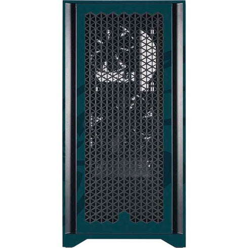 NFL Philadelphia Eagles Double Vision Corsair 4000D Tempered Glass Mid-Tower ATX Case Skin