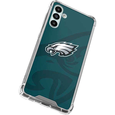 NFL Philadelphia Eagles Double Vision Galaxy A13 5G Clear Case