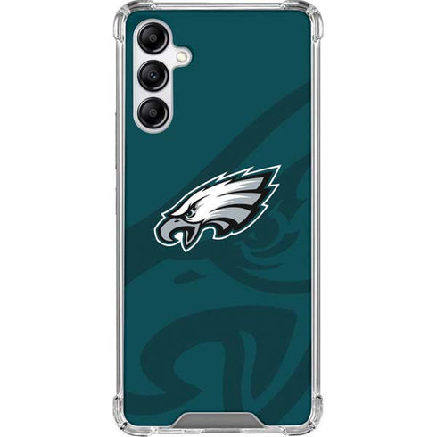 NFL Philadelphia Eagles Double Vision Galaxy A14 5G Clear Case